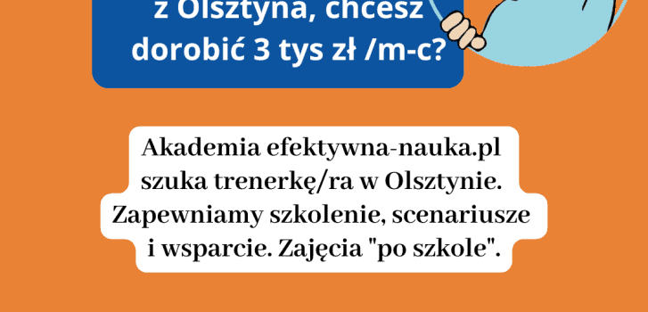 Szukamy trenera w Olsztynie